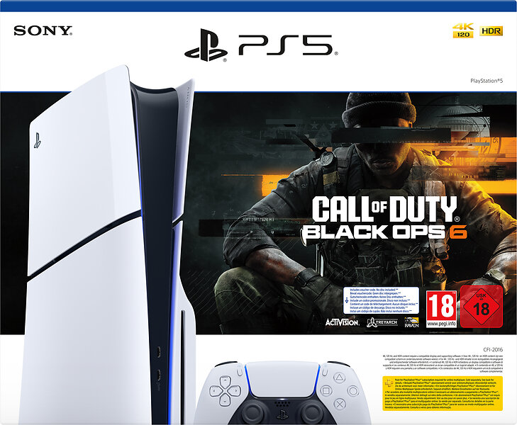 14988732.jpg Sony PlayStation 5 (PS5) (incl. Call of Duty: Black Ops 6) – Image 1