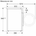 Série 6 Lave-linge front 9 kg max. 1400 tr/min - Réf. 99LA28 – Image 12
