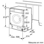 Série 6 Lave-linge, chargement frontal 7 kg max. 1200 tr/min – Image 11