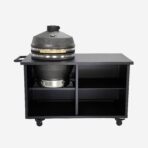 Barbecue kamado charbon de bois, fumoir avec desserte – Image 3