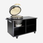 Barbecue kamado charbon de bois, fumoir avec desserte – Image 2