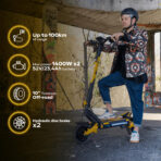 URBANGLIDE Trottinette Électrique Adulte 1000GT DUO MOTOR - 2800W - Jusqu'a 100 km – Image 3