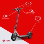 NIU Trottinette électrique KQi Air Rouge | Cadre en Fibre de Carbonne | léger – Image 6