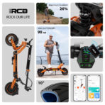RCB Trottinette Électrique Adulte avec clignotants - RCB-D7 20.8Ah Ultra NFC APP – Image 2