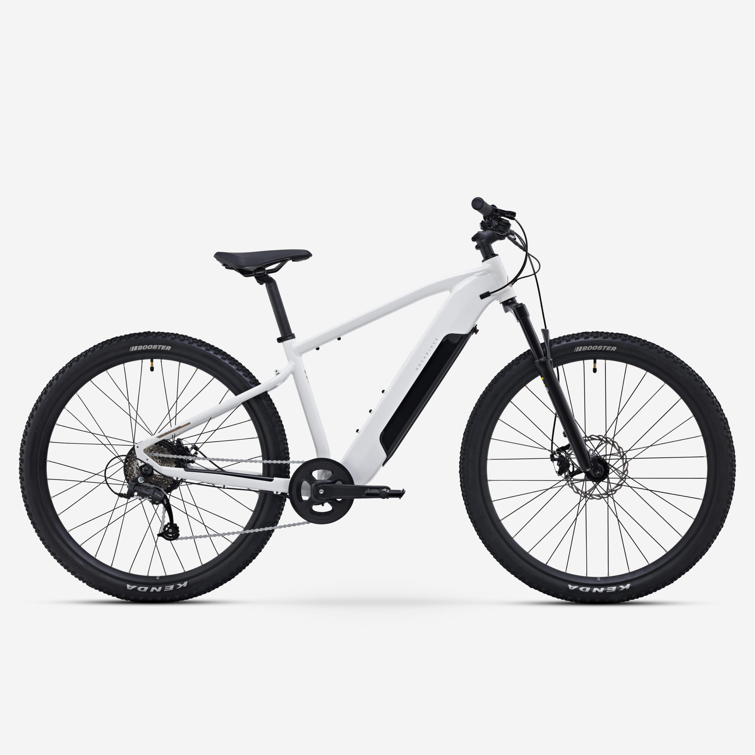 picture-138.jpg ROCKRIDER Vélo VTT électrique randonnée semi-rigide 29 Cadre Aluminium, E-EXPL 100 blanc – Image 1