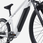 ROCKRIDER Vélo VTT électrique randonnée semi-rigide 29 Cadre Aluminium, E-EXPL 100 blanc – Image 4