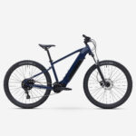 ROCKRIDER Vélo VTT électrique randonnée semi-rigide 29 Cadre Aluminium, E-EXPL 140 bleu