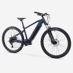 ROCKRIDER Vélo VTT électrique randonnée semi-rigide 29 Cadre Aluminium, E-EXPL 140 bleu – Image 2