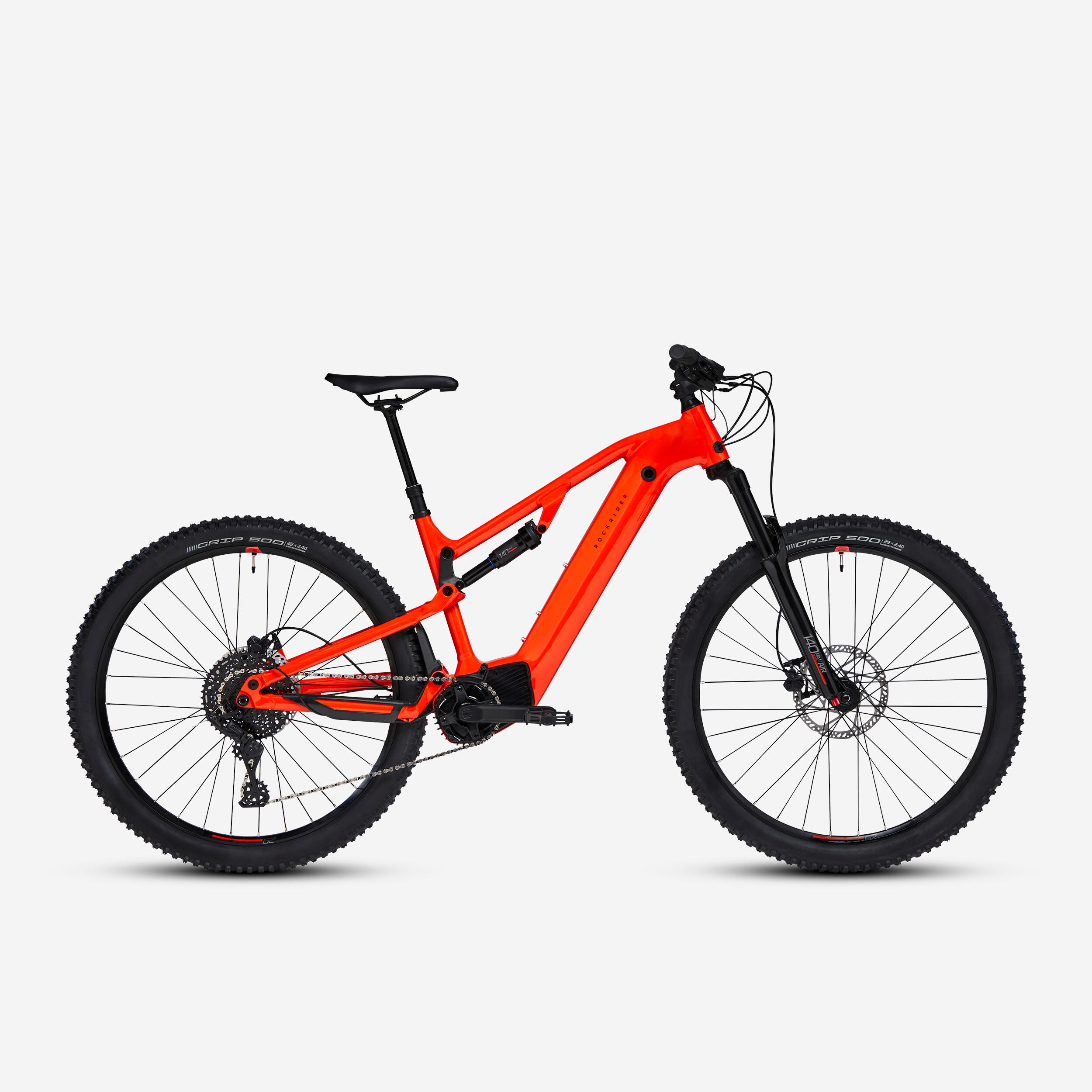 picture-155.jpg ROCKRIDER Vélo VTT électrique tout suspendu 29 - E-EXPL 520 S Rouge vif – Image 1