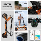 RCB Trottinette Électrique RCB-D7 PRO Ultra 27Ah Pliable - NFC & APP – Image 2