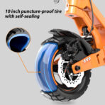 RCB Trottinette Électrique RCB-D7 PRO Ultra 27Ah Pliable - NFC & APP – Image 3