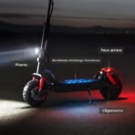 ISINWHEEL Adulte Mobilité urbaine Trottinette électrique tout-terrain suspension double – Image 4