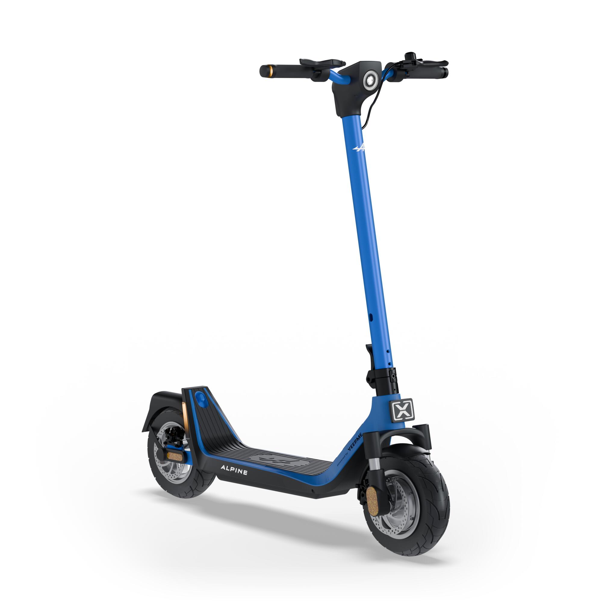 picture-7.jpg YEEP.ME Trottinette électrique ALPINE 100A GT - 1200W 10'' 60km Freins à disques - Bleu – Image 1