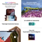 Apple - iPhone 16 (5G) 128 Go, Noir – Image 7