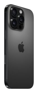 Apple - iPhone 16 Pro (5G) 128 Go, Titane Noir – Image 2
