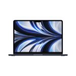 Apple - MacBook Air M2 (2022) 13', 256 Go 8 cœurs 8 Go Apple GPU 8, Minuit - AZERTY