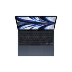 Apple - MacBook Air M2 (2022) 13', 256 Go 8 cœurs 8 Go Apple GPU 8, Minuit - AZERTY – Image 3