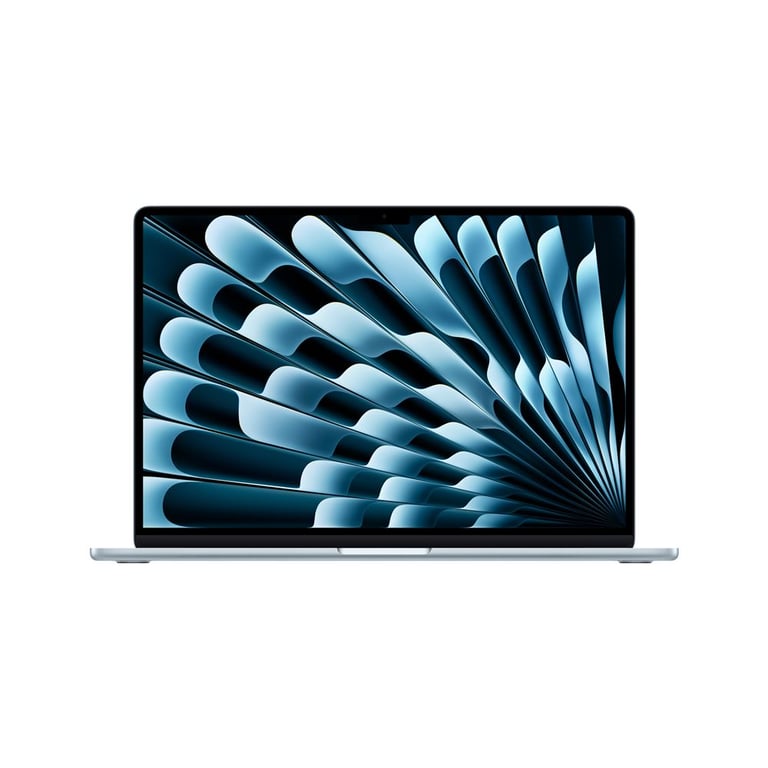 publicimage-405.jpg Apple - MacBook Air M4 (2025) 13', 256 Go 10 cœurs 16 Go Apple GPU 8, Bleu Ciel - AZERTY – Image 1
