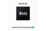 Apple - MacBook Air M2 (2023) 15.3', 3.5 GHz 512 Go 8 Go Apple GPU 10, Minuit - AZERTY – Image 3